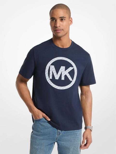 MICHAEL KORS Logo Cotton Jersey T-Shirt