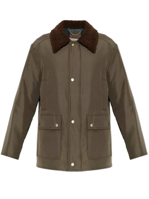 Maison Margiela Padded Jacket with Shearling Collar