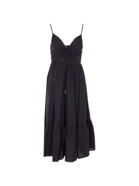 MICHAEL KORS thin-strap V-neck dress