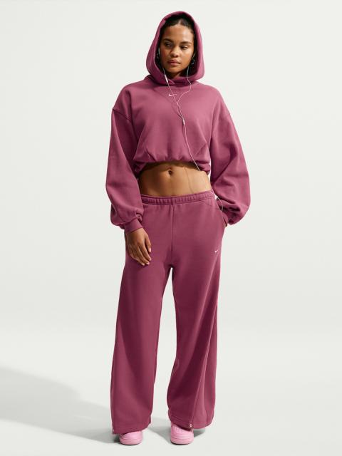 Nike Nike Studio Fleece Medium Weight Women's Loose Pleated Snap Pants