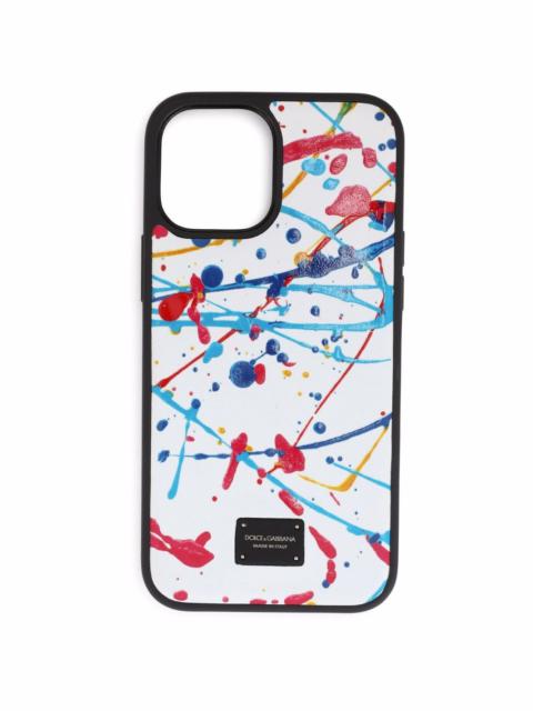 Dolce & Gabbana abstract print iPhone case