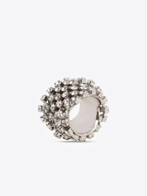 Dries Van Noten STRASS CHAIN RING