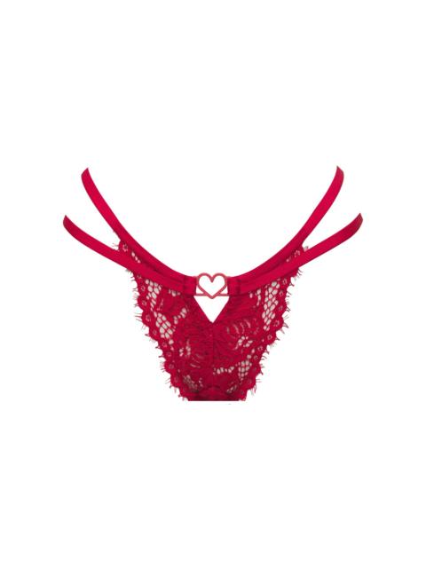 For Love & Lemons Rosa Lace Thong Panty
