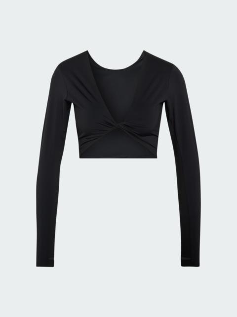 adidas PrimeLift Workout Twist Reversible Long Sleeve