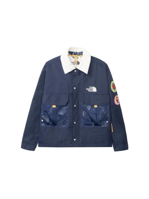 The North Face The North Face x Brain Dead 76 Oversized Mountain Chore Coat Navy