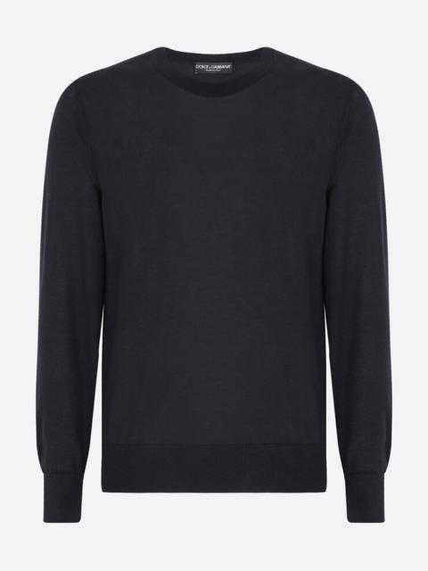 Dolce & Gabbana Crewneck sweater in cashmere