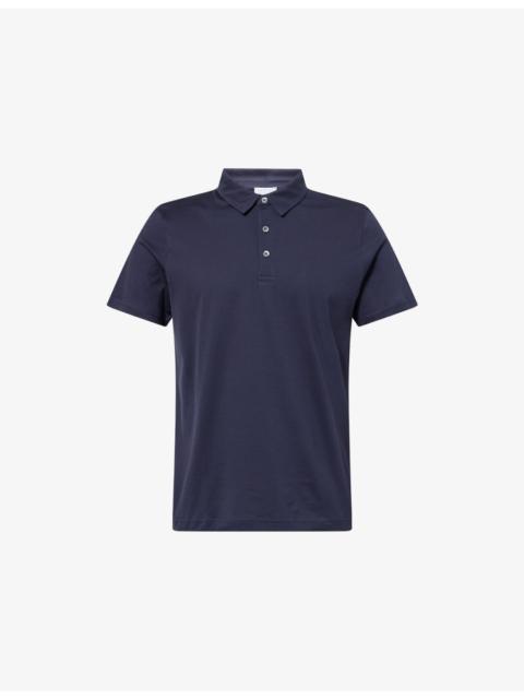 Sunspel Short-Sleeve Cotton-Jersey Polo Shirt