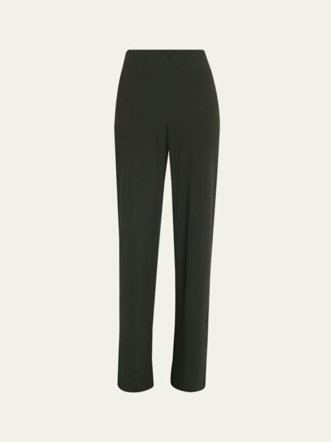 Vince High-Waist Wide-Leg Bias Pants