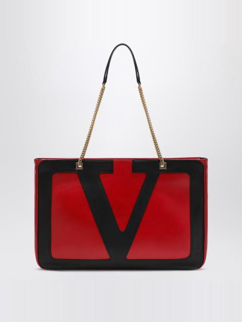 Large Viva Superstar bag red/black