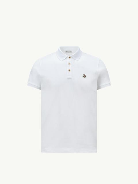 Logo Patch Cotton Polo Shirt