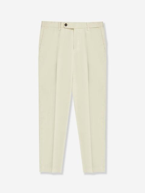 SLOWEAR Tapered fit cotton trousers