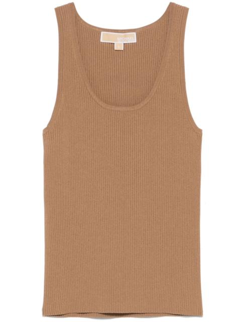 MICHAEL KORS ribbed-knit tank top