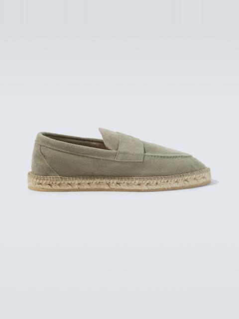 LARDINI Suede espadrilles