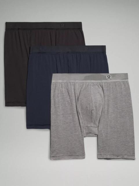 lululemon Always In Motion Long Mesh Boxer 7" *3 Pack