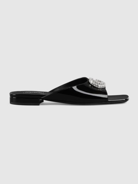 Women's Double G slide sandal