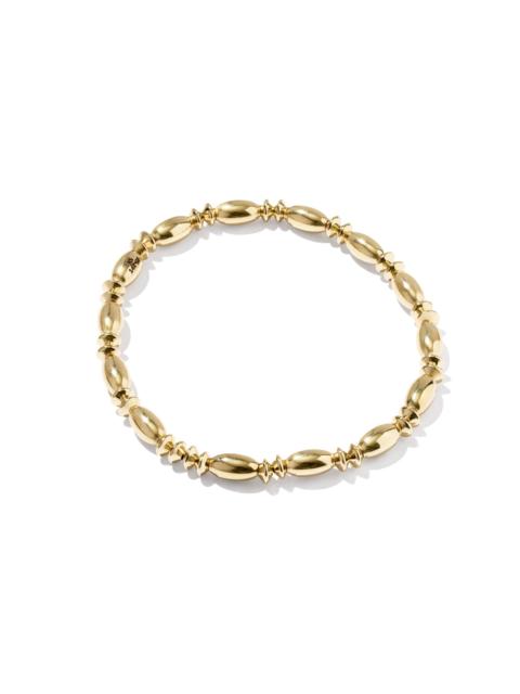 KENDRA SCOTT Miriam Large Bead 14k Gold-Filled Stretch Bracelet