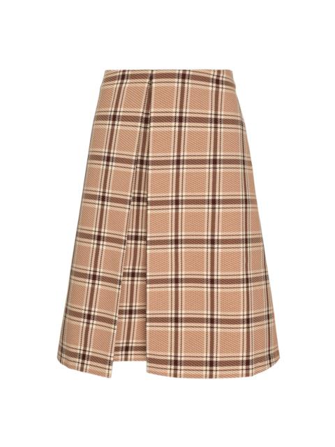 ASHLEY WILLIAMS Kick Pleat Skirt
