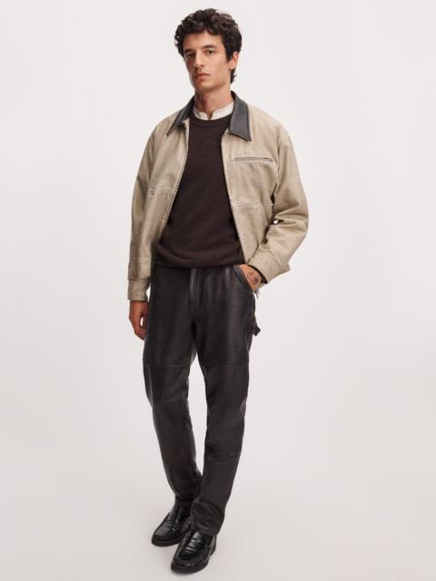 rag & bone Workwear Leather Pant