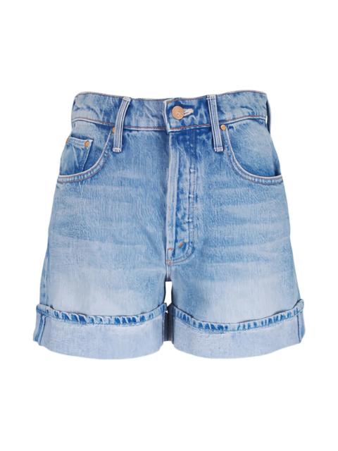MOTHER The Culotte Cuffed Short