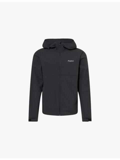 malbon Hooded Relaxed-Fit Stretch-Woven Jacket