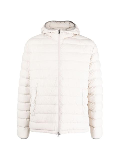 Herno padded-design hooded jacket