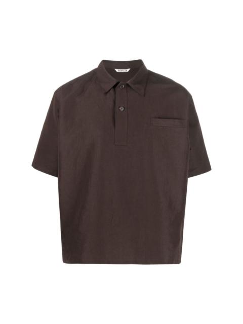 classic chest-pocket polo shirt