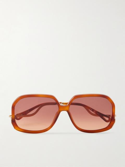 Chloé Square-frame Acetate Sunglasses