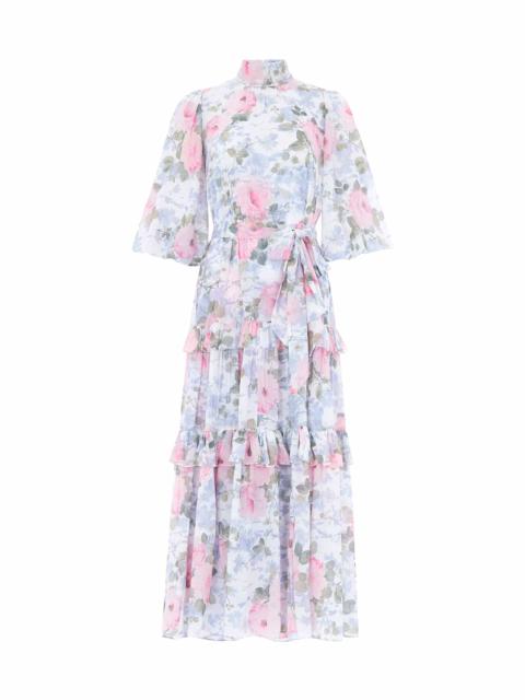 Needle & Thread Camille's Garden Louisa Chiffon Ankle Gown