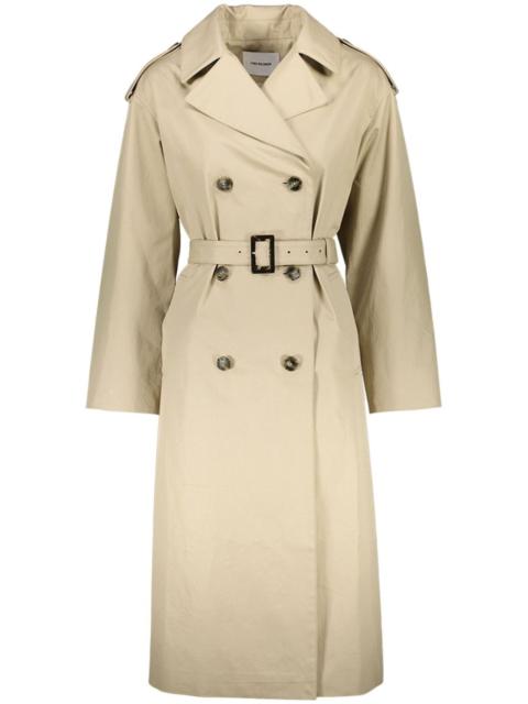 Yves Salomon lambskin trench coat