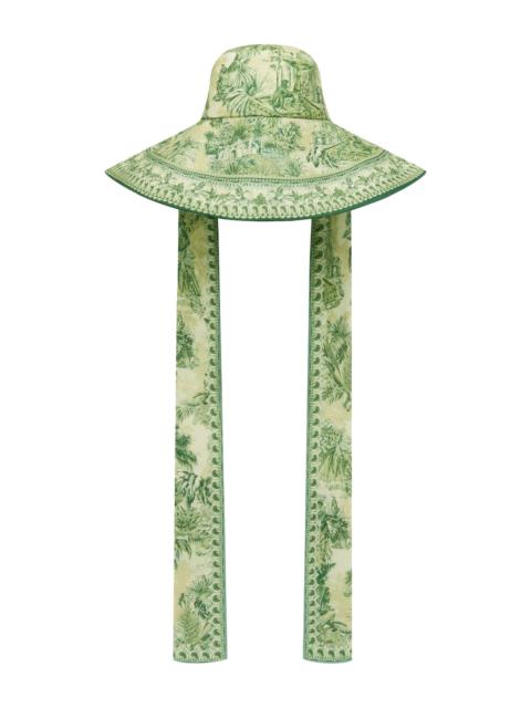 ALÉMAIS Sara Wide Brim Tie Sunhat