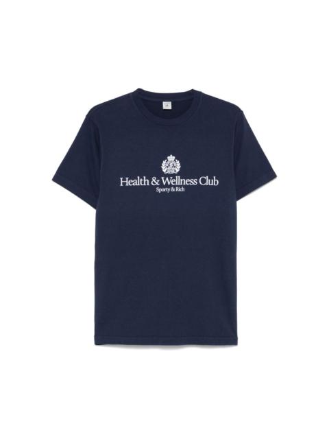 Sporty & Rich H&W Crest T-shirt