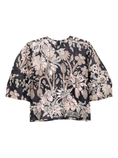 BIYAN floral-print blouse