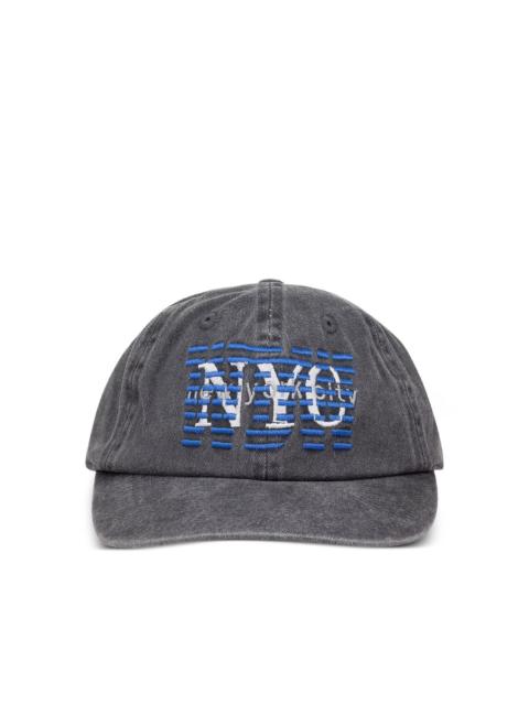 WHO DECIDES WAR NYC embroidered baseball cap