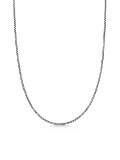 DAVID YURMAN Women's Box Adjustable Chain Necklace in Sterling Silver - Silver