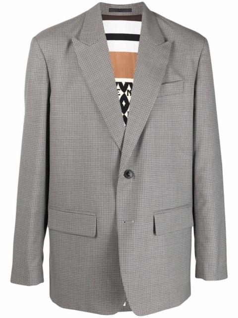 Valentino peak-lapel single-breasted blazer