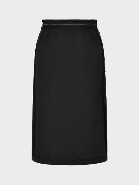 Maison Margiela Reversed Midi Skirt