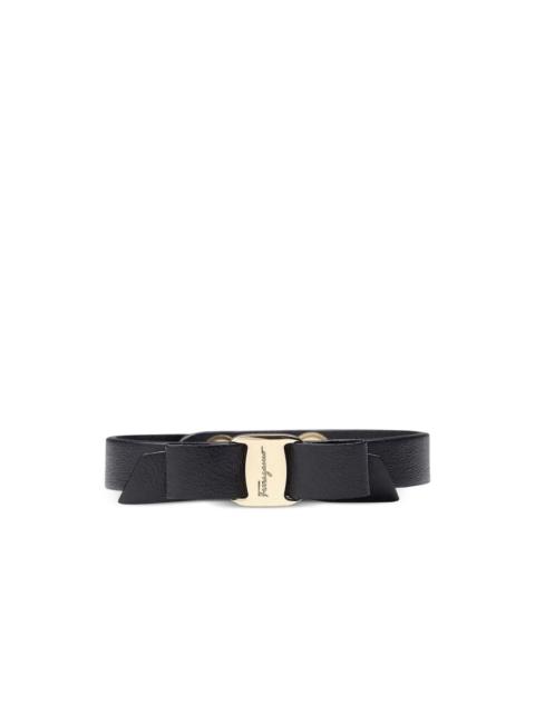 FERRAGAMO Vara bow leather bracelet
