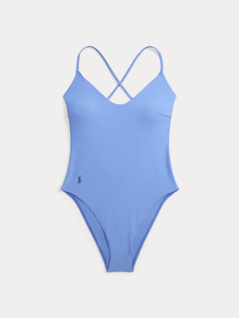 Polo Ralph Lauren Crossback One-Piece Swimsuit