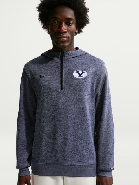 Nike BYU Cougars Nike NCAA Men's Basketball Coaches' Pullover Hoodie