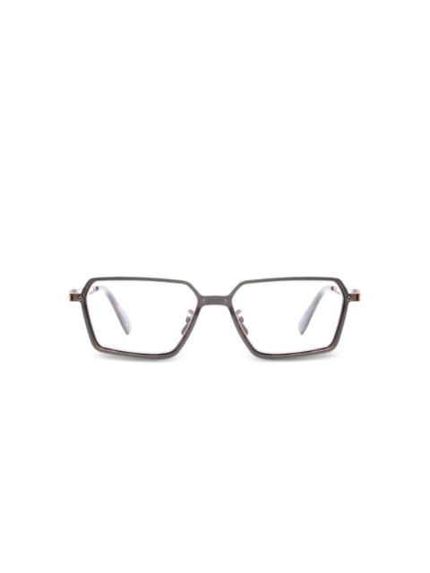 Kuboraum H15 geometric-frame glasses