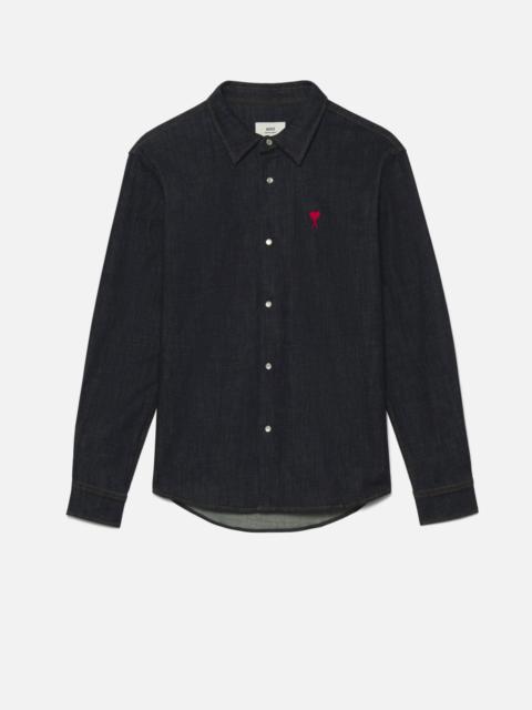 AMI Paris Ami De Cœur Denim Shirt