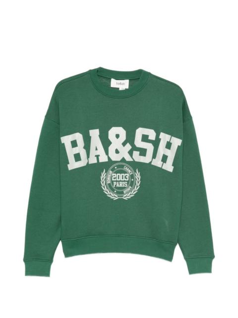 ba&sh Fenja logo graphic sweater