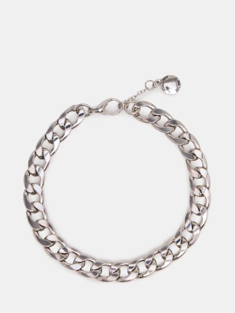 STEVE MADDEN LINK CHAIN ANKLET SILVER