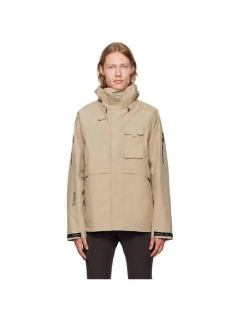 Nike Beige CACT.US CORP Edition Jacket