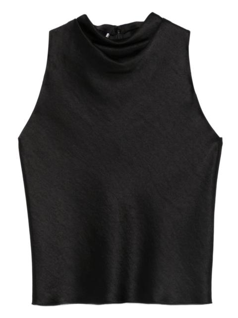Vince cowl-neck sleeveless top