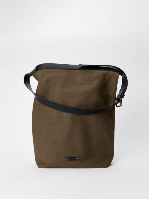 Our Legacy Wrap Bag Dust Moss Kura Canvas