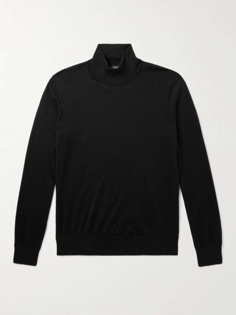 Cashmere and Silk-Blend Rollneck Sweater