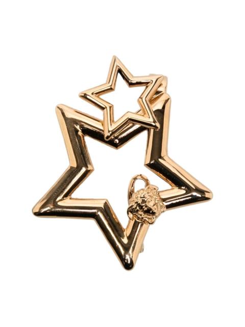 VERSACE medusa-head star hair clip