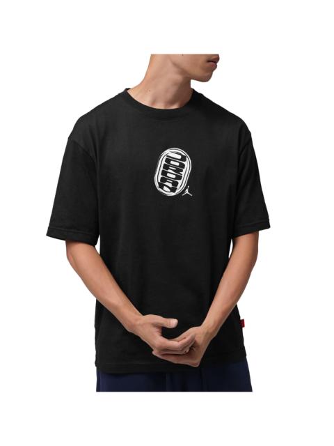 Jordan Jordan Brooklyn Maneki-Neko T-Shirt "Black" IR4902 010