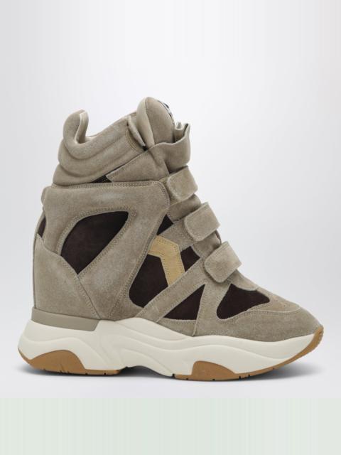 Isabel Marant Balskee sneakers in Sand/Chocolate suede